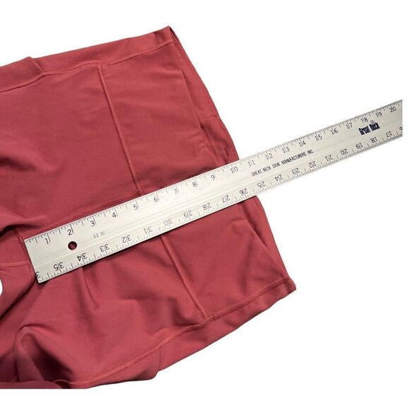 Athleta Leggings Women’s L Pink Ultimate Stash Pocket Tight Pockets 26” Crop - Picture 5 of 14